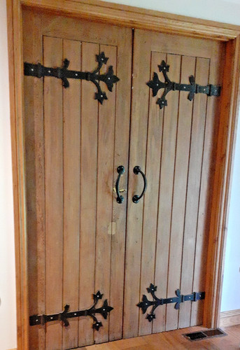 Beautiful church doors - church, with