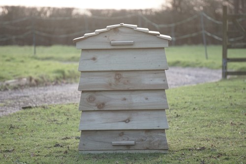 Large wood wooden beehive bee - large,,