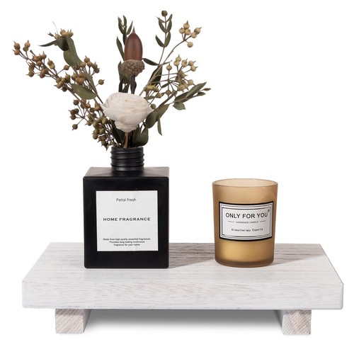 Small wood tray pedestal - small,