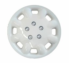 14" Wheel Trims Pair White