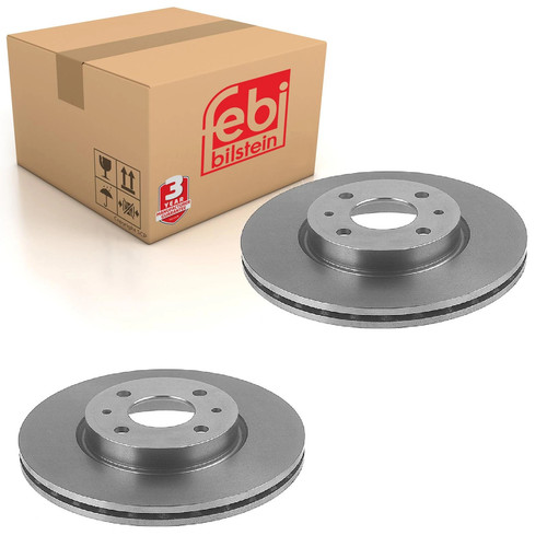 Pair front brake disc fits - pair,
