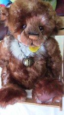 Retired Charlie bear Walter 50cm 2012 collection Isabelle Lee