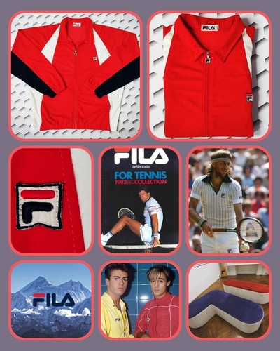 Fila wing collar - terrinda, red
