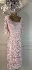 Jacques Vert UK 16 Pink  Lace