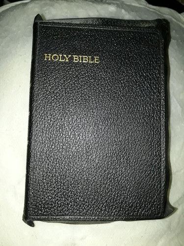 Vintage leather bound - leather, holy