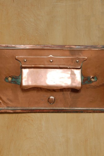 Arts crafts copper letter - copper,
