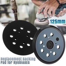 #125mm/5" Replacement Backing Pad For Ryobi&AEG Orbital Sander Backing Pad UK