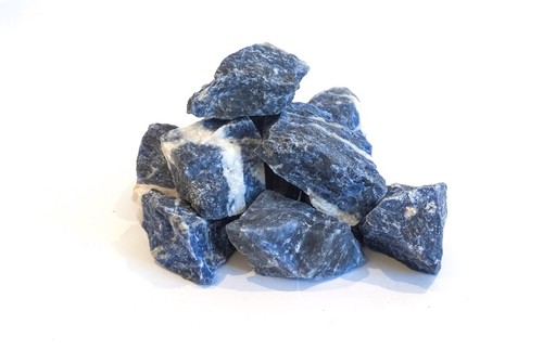 Sodalite rough rock - rock, ~