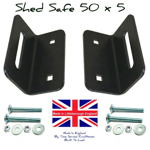 Black shed safe - 'shed, slide
