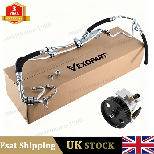 Power steering pump - power, +