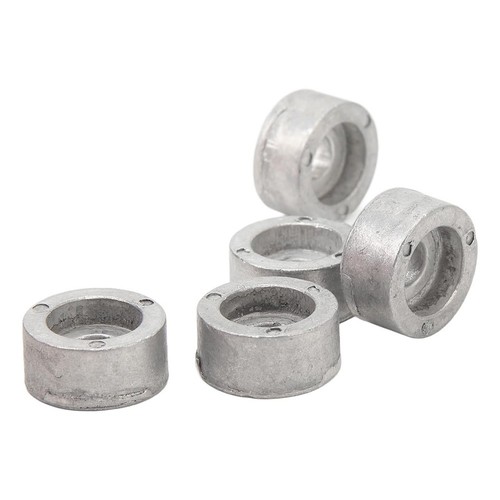 Round zinc anode 5pcs for - round,