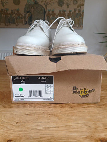 Martens 1461 mono white - dr.,