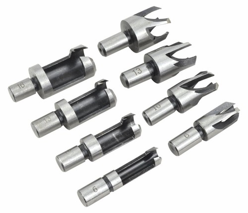 8pc wood plug cutter - cutter, 6