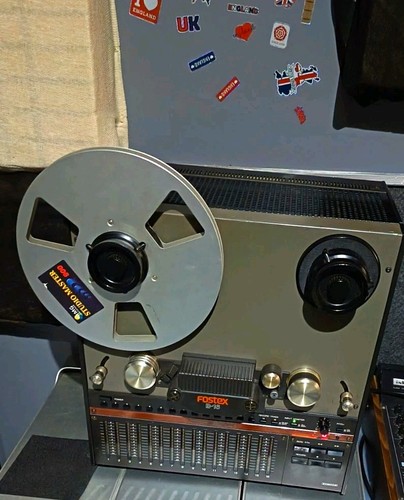 Fostex reel tape - b-16, reel-to-reel