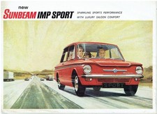 SUNBEAM IMP SPORT ORIGINAL 1967 FACTORY UK SALES BROCHURE