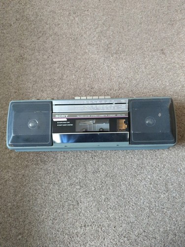 Vintage sony cfs 210l - sony, portable