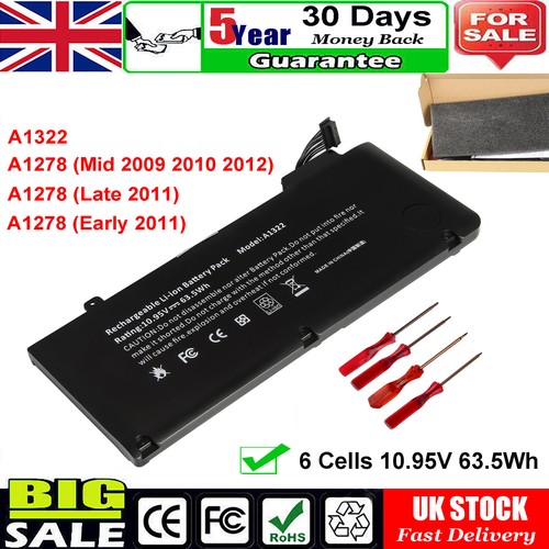 A1322 a1278 laptop battery - a1278, for