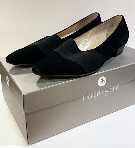 Peter kaiser black suede - peter,