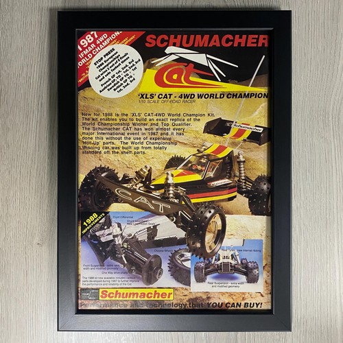 Framed schumacher xls cat - schumacher,