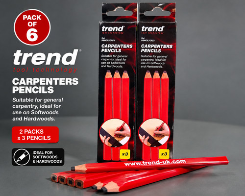 Trend carpenter pencils 6 - trend,