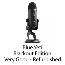Blue Yeti Blackout Edition USB
