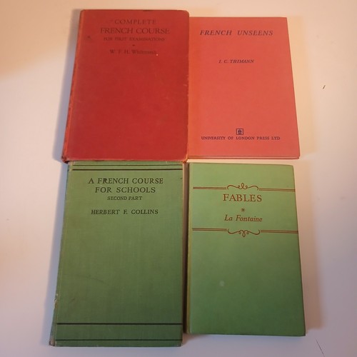 Vintage french school books - french,