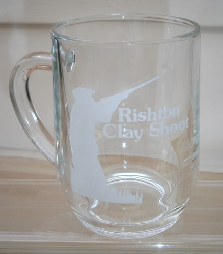 Glassware rishton clay shoot - glassware,