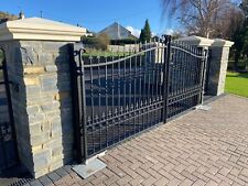 Wrought Iron Driveway Gates Estate Entrance Ornate Bespoke Made To Order