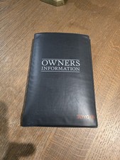 Toyota Starlet EP70 Owners Handbook Manual Wallet 