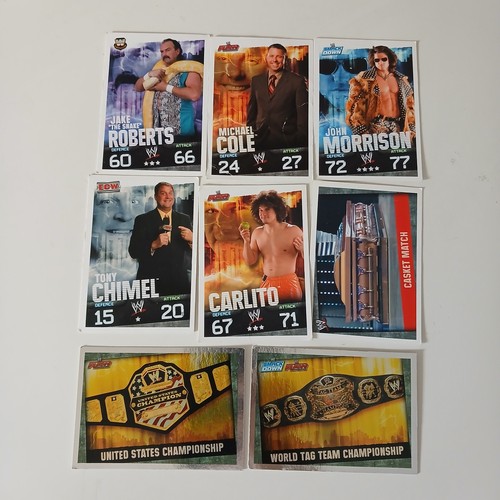 Job lot bundle topps wwe - job, 8x
