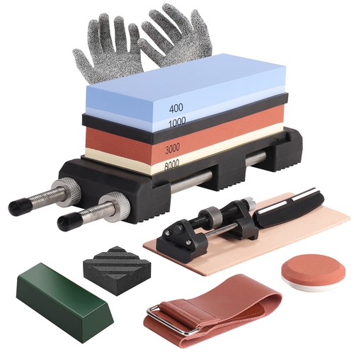 Knife sharpening stone kit - stone,