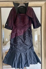Ian Stuart Mother of Bride/Groom Dress and Jacket Size 14 