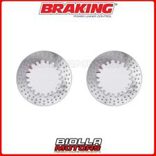 BMW R 80 GS 800 1989 FRONT BRAKE DISC KIT - [FIXED] 2xBW01FI