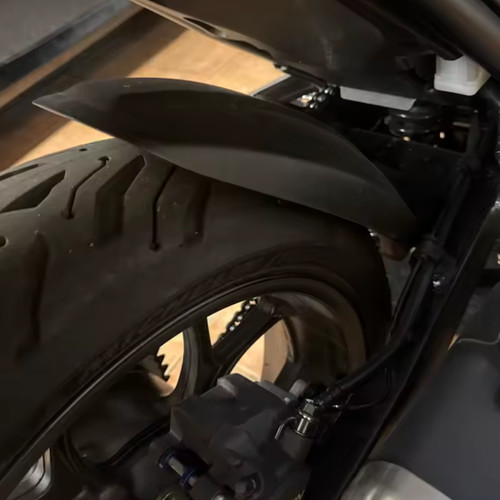 Rear wheel mudguard - wheel, splash