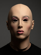 Full Head Latex Female Mask