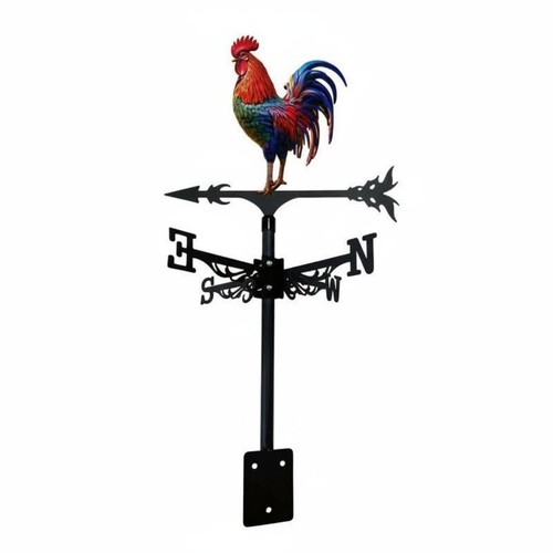 Cockerel weathervane wrought - cockerel,