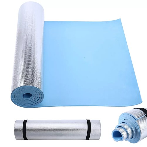 Yoga camping mat 6mm blue - camping,