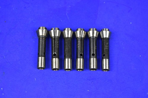 Six schaublin collets size - f8,