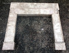 Antique marble fireplace 19th