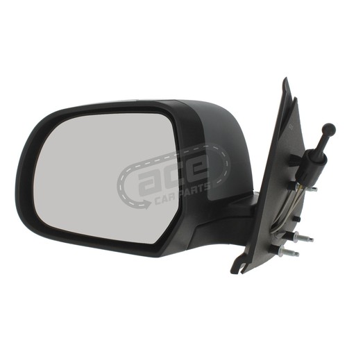 Cable control wing - cable, mirror