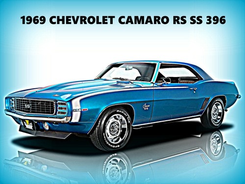 1969 chevrolet camaro - 1969,