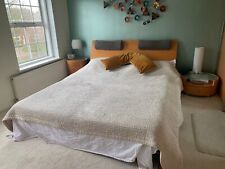 Hülsta double bed frame and side tables - German made