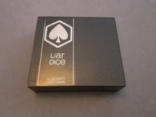 🎲 Liar Dice Game Vintage Black Box Jackpot Dice Game 1976 Complete