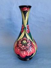Moorcroft  Vase - Red Eve -