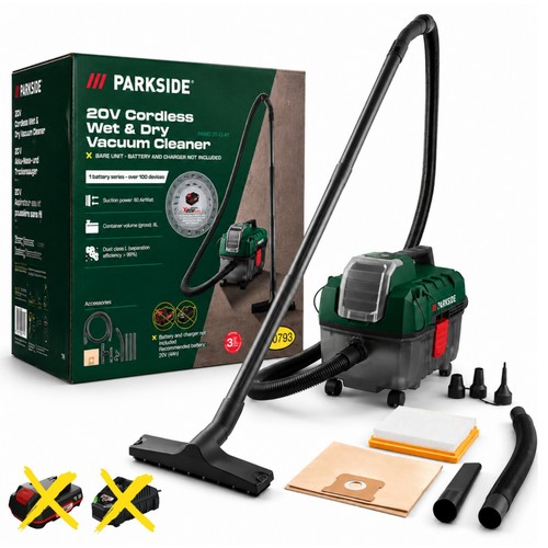 Parkside 20v cordless wet - parkside,