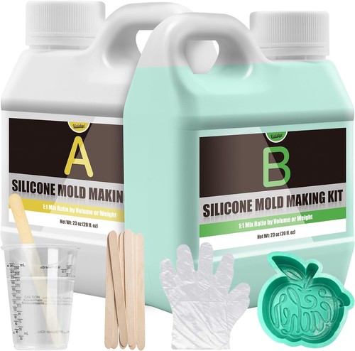 Silicone mould making - making, kit