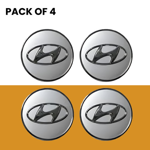 Set hyundai chrome silver - of,