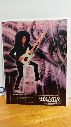 Hamer guitars steve stevens - steve,