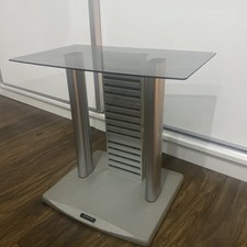Alphason Glass & Metal TV Stand -  TV Stand Media Unit