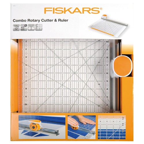 Fiskars rotary cutter ruler - cutter,